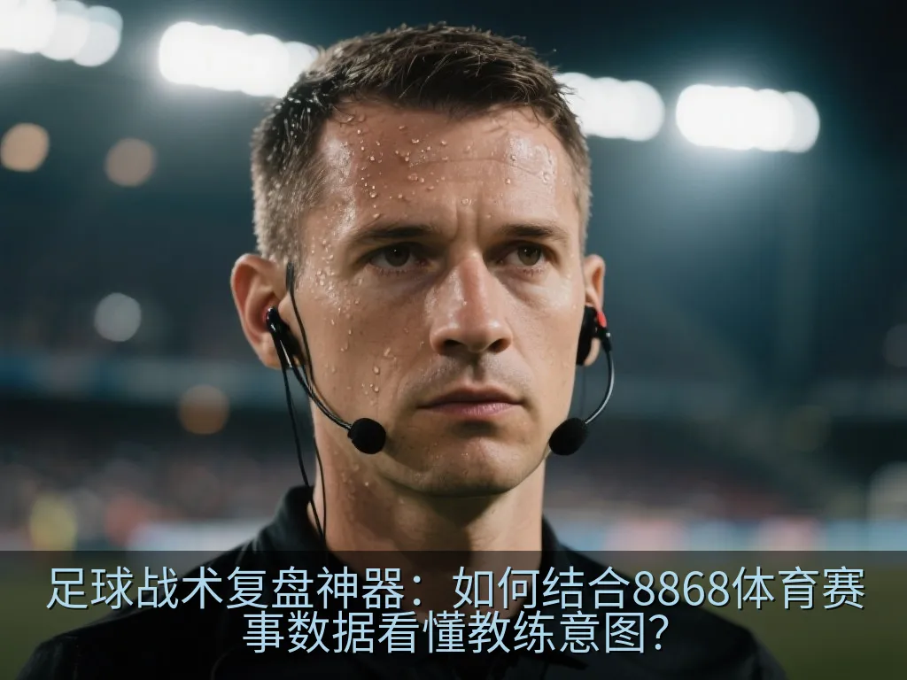 足球战术复盘神器：如何结合8868体育赛事数据看懂教练意图？